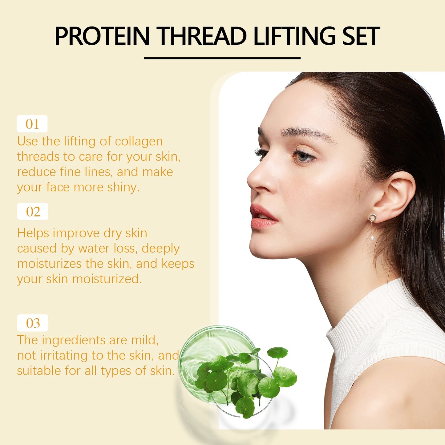 Protein Thread Lifting Set – Collagen-Infused Face Filler