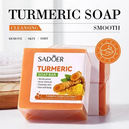 Turmeric Soap Body Cleaning Lightening Dark Underarm